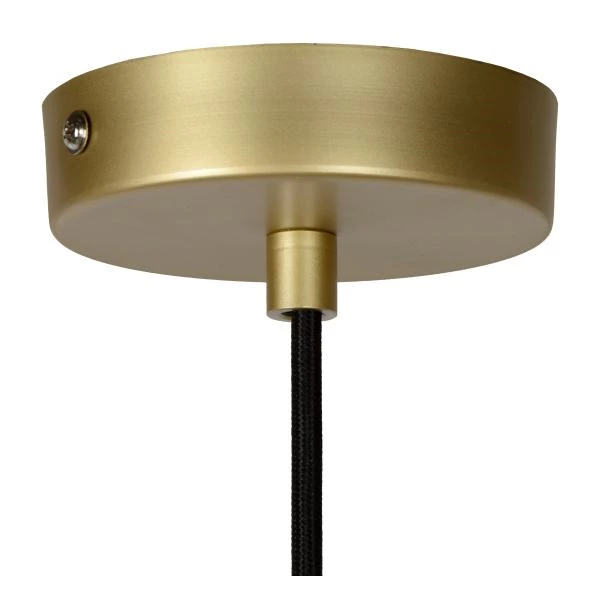 Lucide COOPER - Hanglamp - Ø 30 cm - 1xE27 - Mat Goud / Messing - detail 1